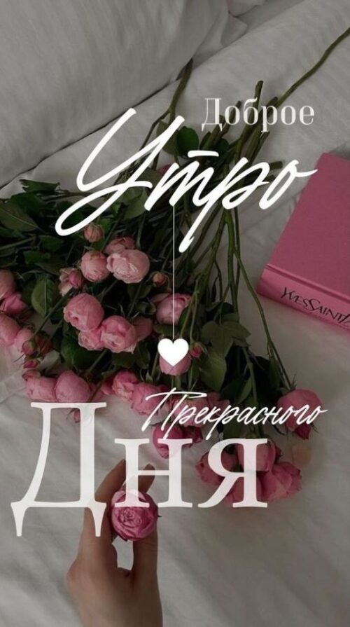Доброго утра прекрасного и хорошего дня